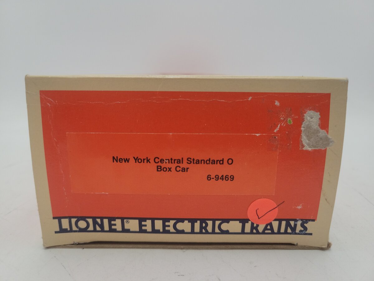Lionel 6-9469 O Gauge New York Central Lines Boxcar #9469 EX/Box