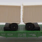 Lionel 6-9120 O Gauge Northern Pacific Flatcar w/ 2 Vans EX