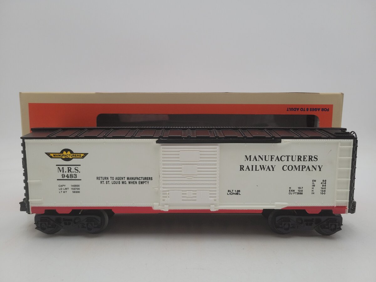 Lionel 6-9483 O Gauge Manufacturers Railway Boxcar #9483 EX/Box