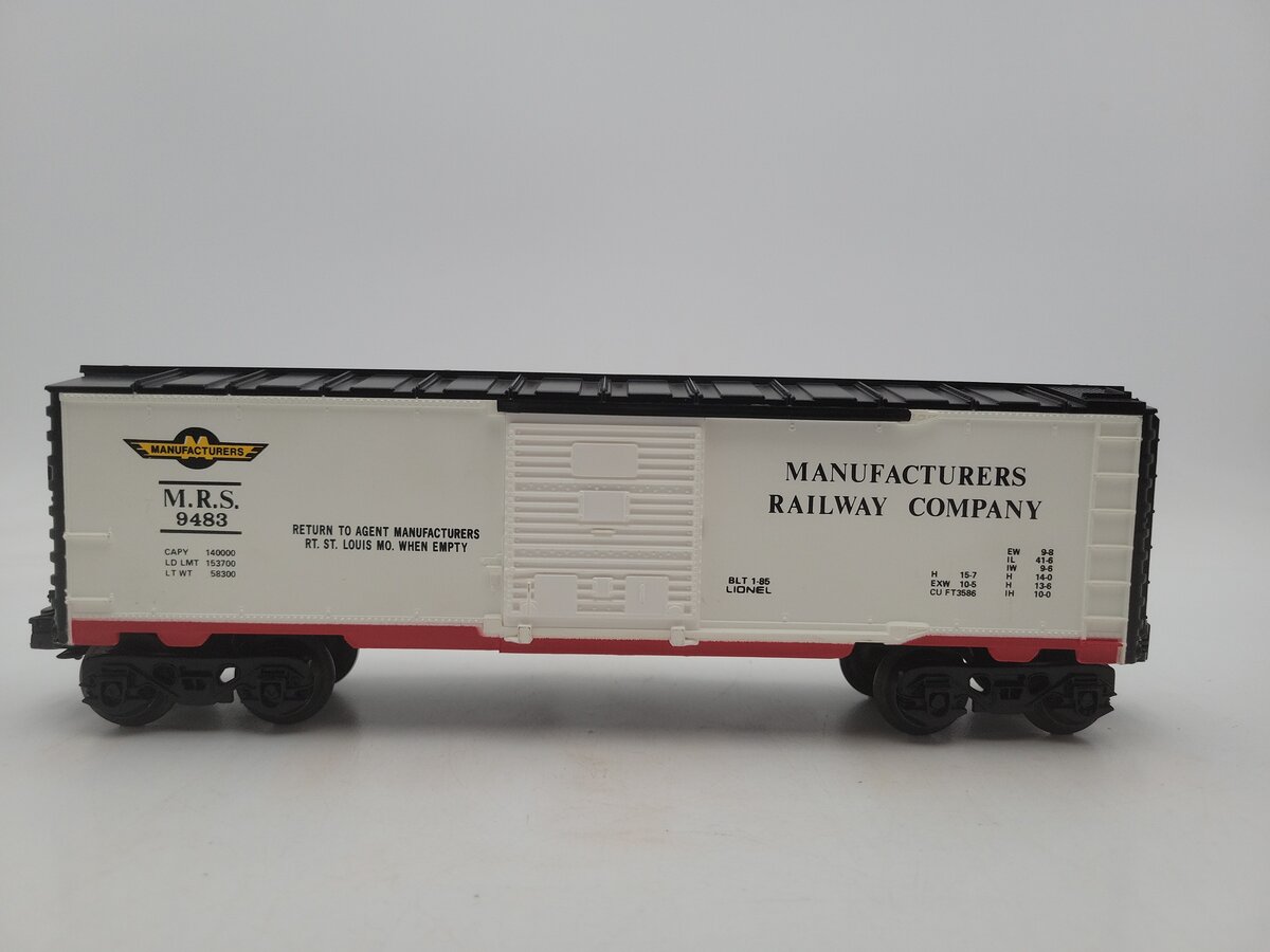 Lionel 6-9483 O Gauge Manufacturers Railway Boxcar #9483 EX/Box
