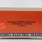 Lionel 6-19502 O Gauge Chicago North Western Woodside Reefer EX/Box