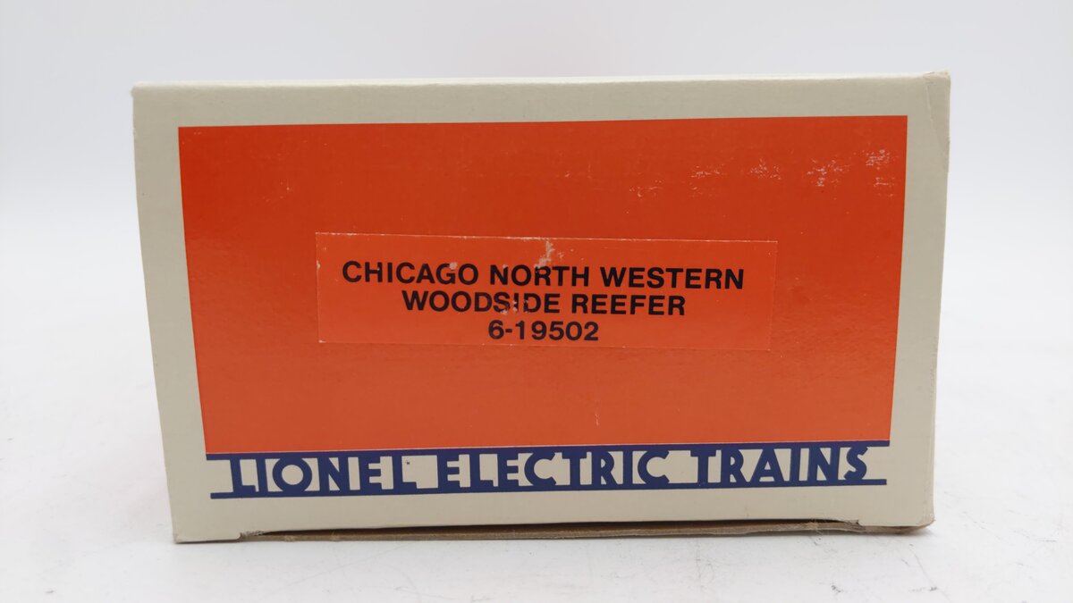 Lionel 6-19502 O Gauge Chicago North Western Woodside Reefer EX/Box