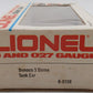 Lionel 6-9138 O Gauge Sunoco Triple Dome Black Tank Car EX/Box