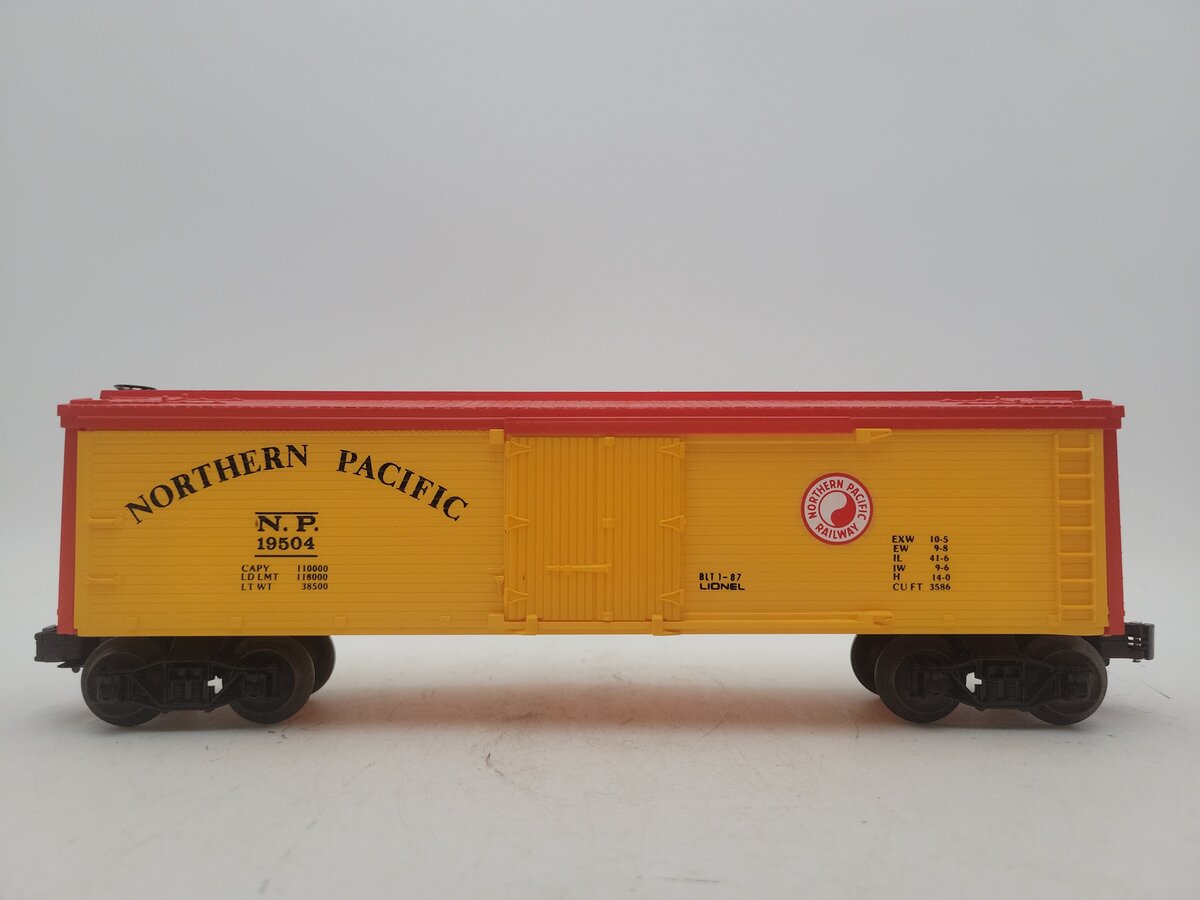 Lionel 6-19504 O Gauge Northern Pacific Woodside Reefer Car #19504 NIB