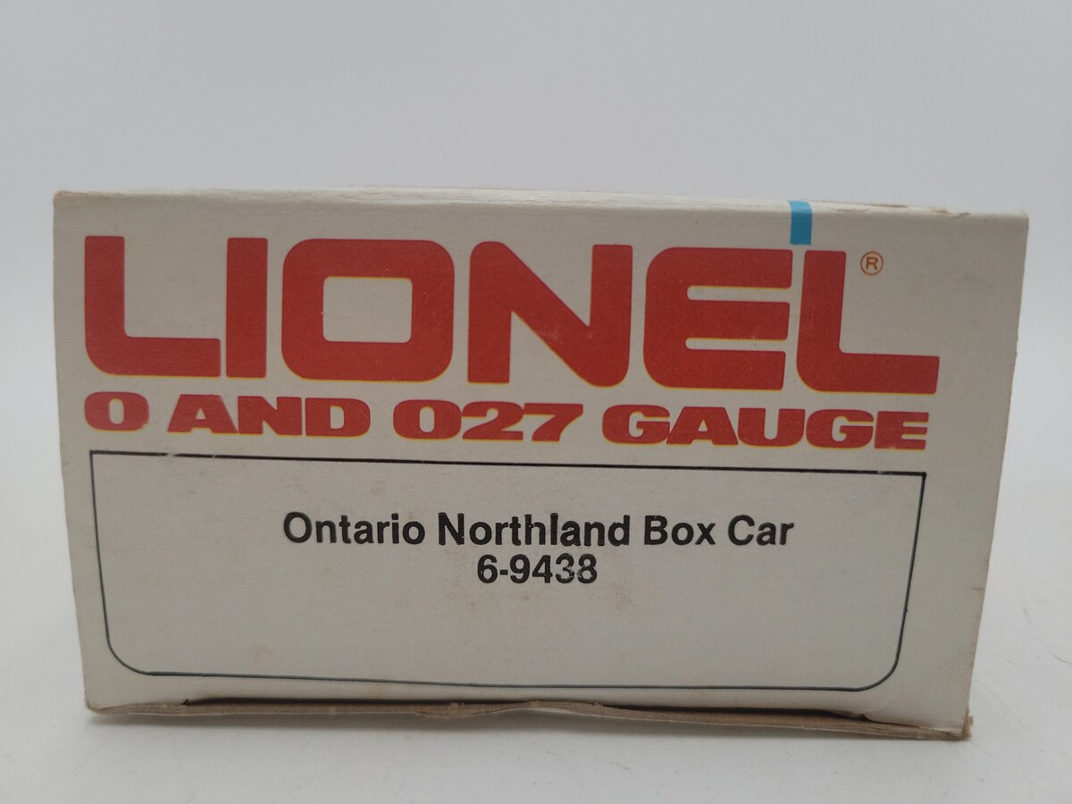 Lionel 6-9438 O Gauge Ontario Northland Box Car EX/Box