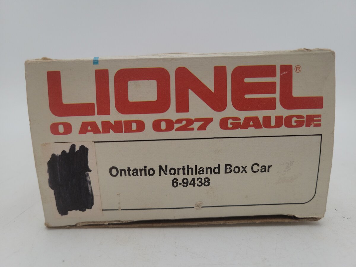 Lionel 6-9438 O Gauge Ontario Northland Box Car EX/Box