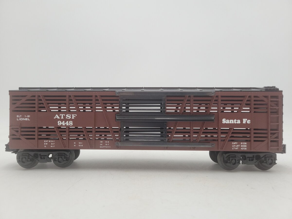 Lionel 6-9448 AT&SF Stock Car EX