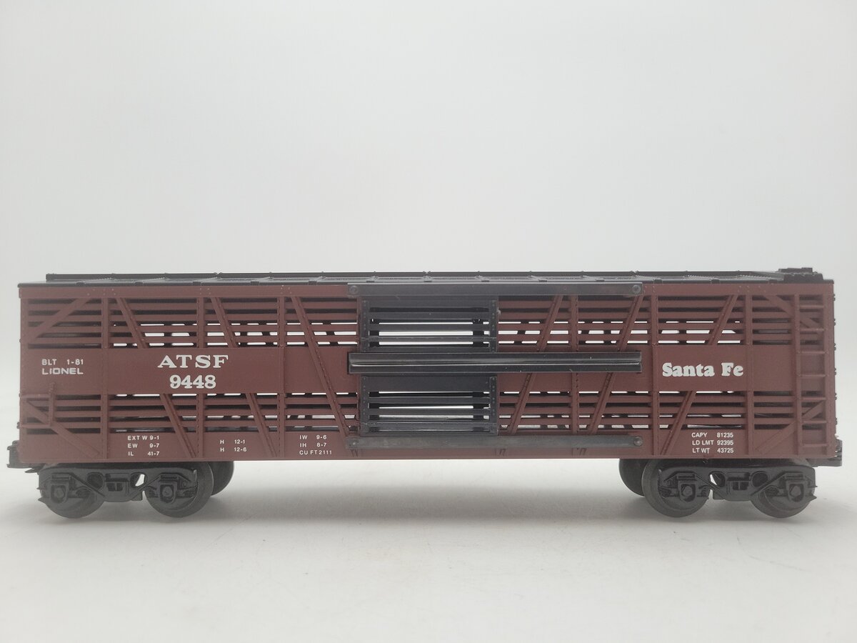 Lionel 6-9448 AT&SF Stock Car EX