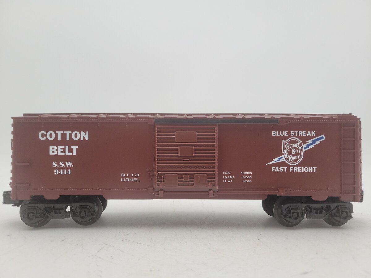 Lionel 6-9414 O Gauge Cotton Belt Boxcar #9414 EX
