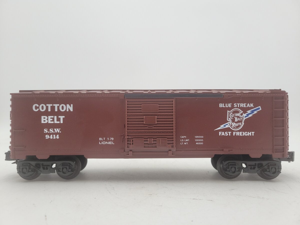 Lionel 6-9414 O Gauge Cotton Belt Boxcar #9414 EX