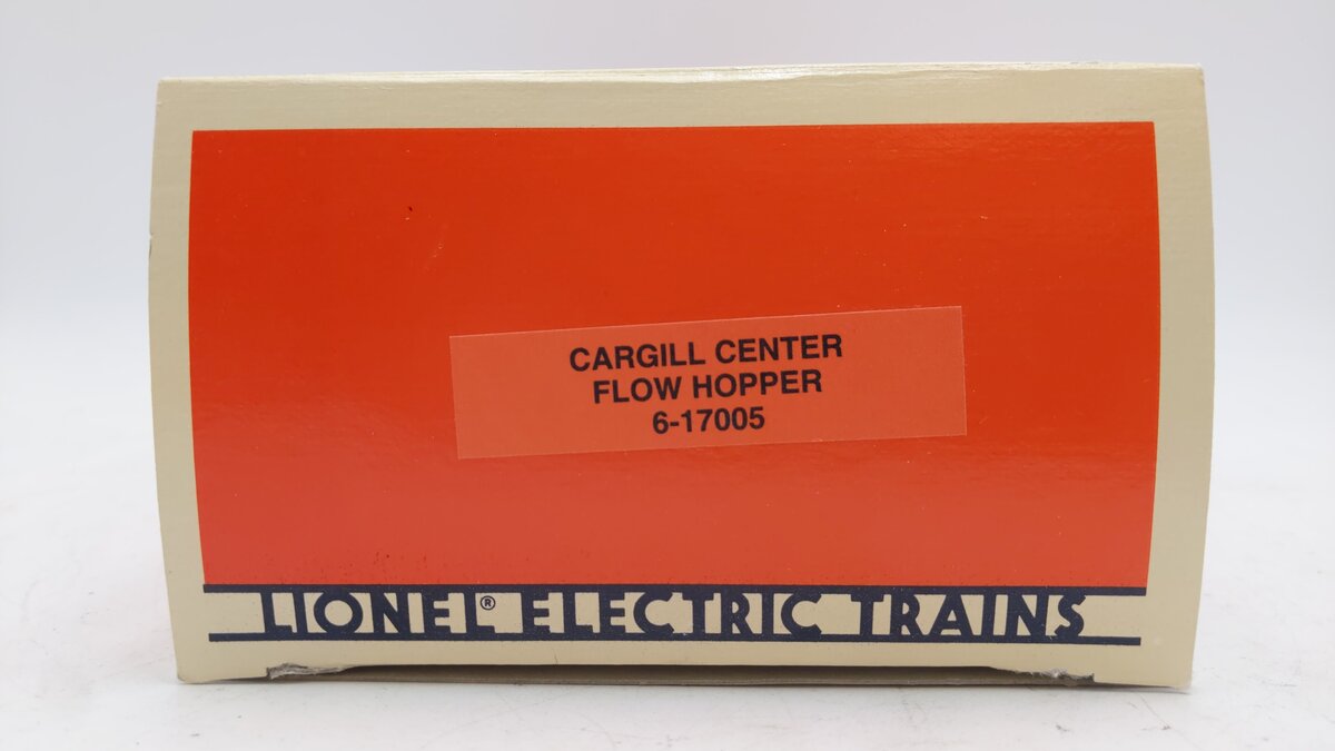 Lionel 6-17005 O Gauge Cargill 2-Bay Center Flow Hopper #17005 EX/Box