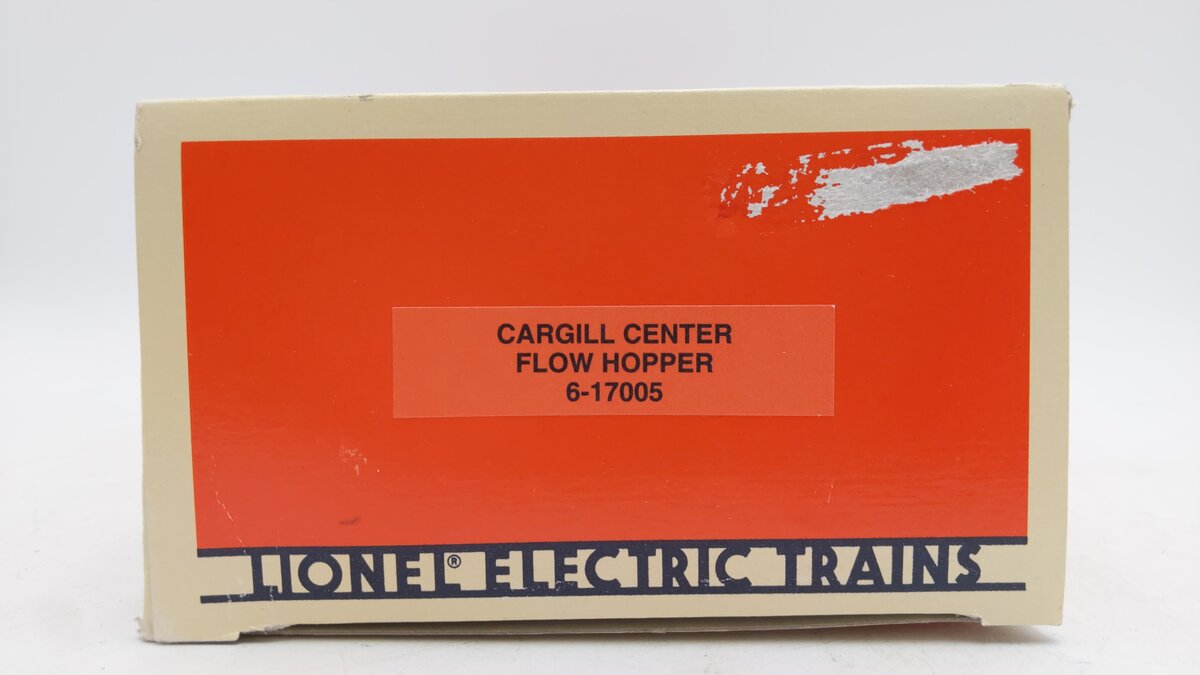 Lionel 6-17005 O Gauge Cargill 2-Bay Center Flow Hopper #17005 EX/Box