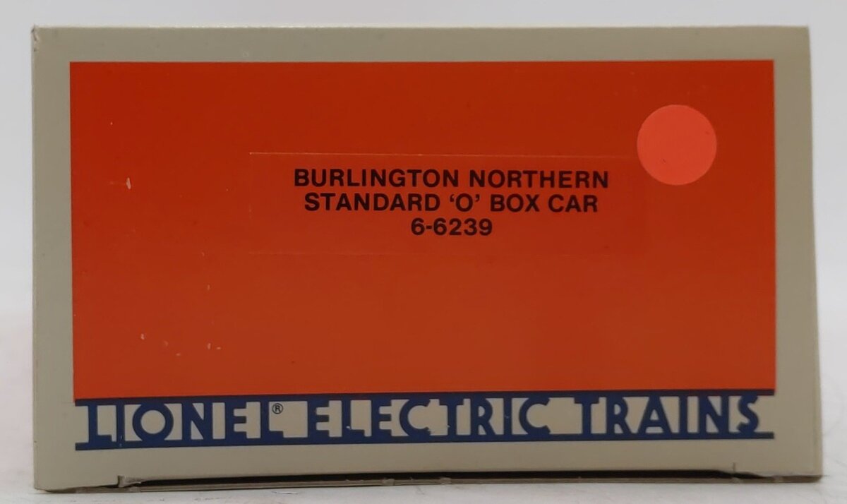 Lionel 6-6239 O Gauge Burlington Northern Standard Boxcar #6239 EX/Box
