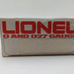 Lionel 6-9282 O Gauge Great Northern Flatcar #9282 with Trailers EX/Box