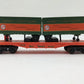 Lionel 6-9282 O Gauge Great Northern Flatcar #9282 with Trailers EX/Box