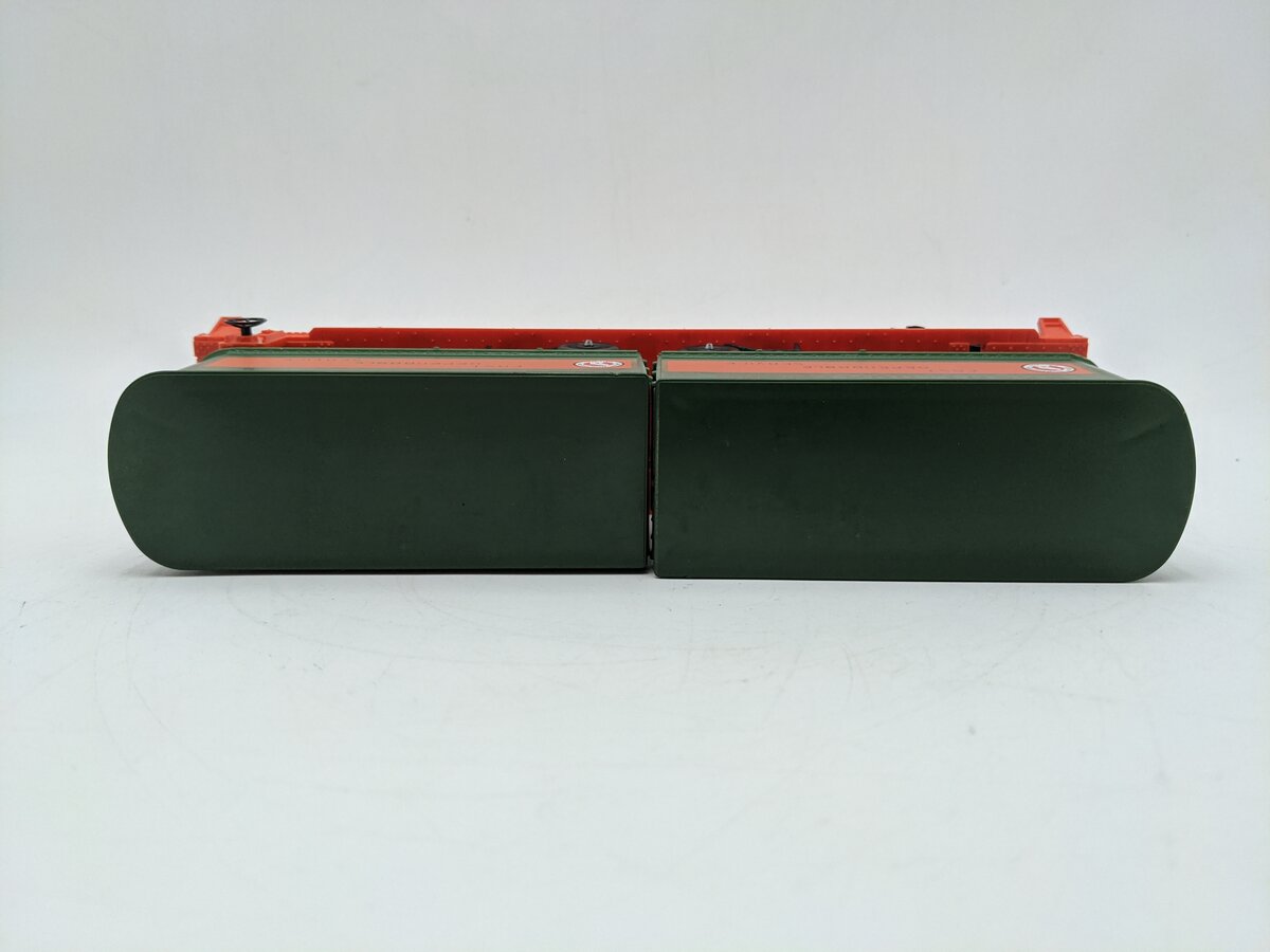 Lionel 6-9282 O Gauge Great Northern Flatcar #9282 with Trailers EX/Box