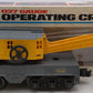 Lionel 6-6510 O Gauge Union Pacific 6 Wheel Crane Car EX/Box