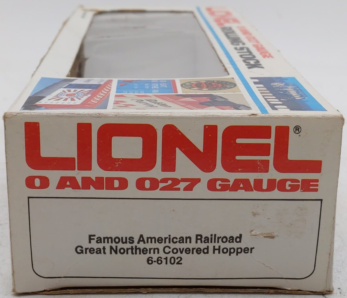 Lionel 6-6102 O Gauge Great Northern 4-Bay Covered Hopper EX/Box