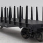 Lionel 6-6233 O Gauge Canadian Pacific Flatcar with Stakes EX/Box