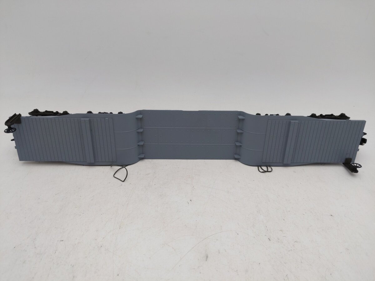 Lionel 6-6509 O Gauge 16 Wheel Flatcar with Girder Load EX