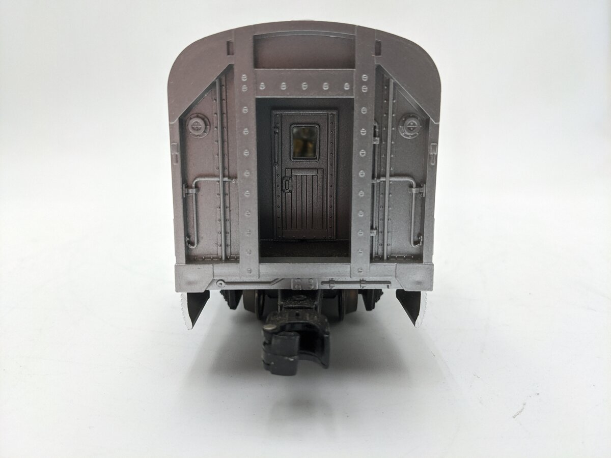 Lionel 6-9588 O Gauge Burlington Aluminum "Silver Dome" Vista Dome Passenger Car EX/Box