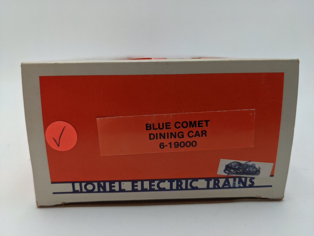Lionel 6-19000 O Gauge Blue Comet 