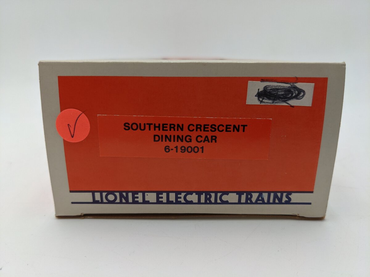 Lionel 6-19001 O Gauge Southern Crescent Limited Dining Car #19001 EX/Box