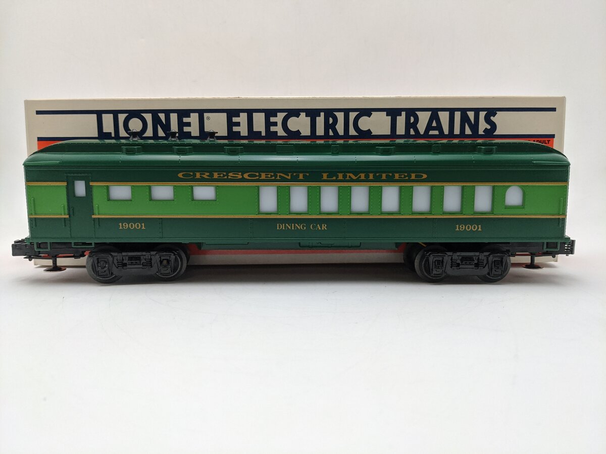 Lionel 6-19001 O Gauge Southern Crescent Limited Dining Car #19001 EX/Box