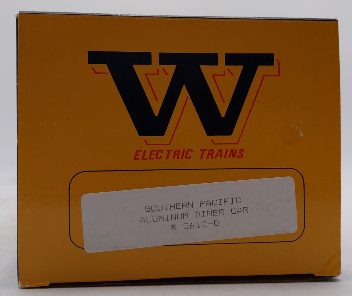 Williams 2612-D O Southern Aluminum Pacific Dining Car LN/Box