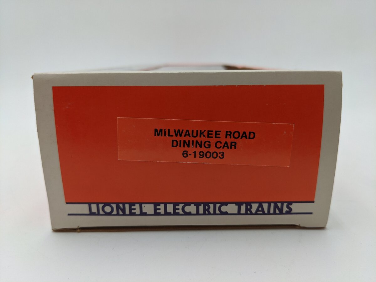 Lionel 6-19003 O Gauge Milwaukee Road Dining Car EX/Box