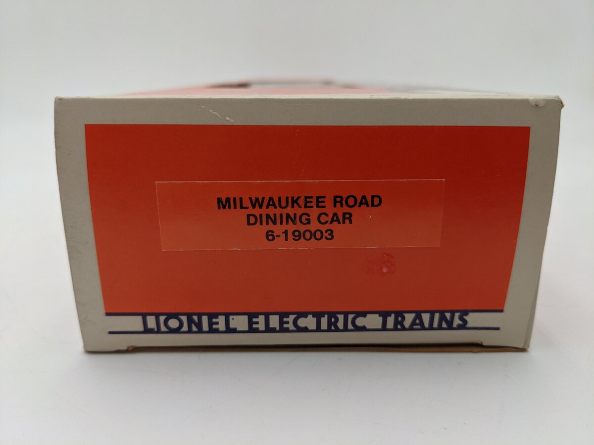 Lionel 6-19003 O Gauge Milwaukee Road Dining Car EX/Box