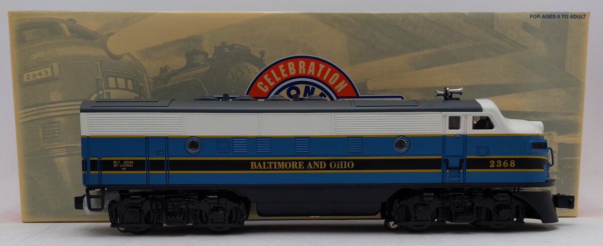 Lionel 6-34504 O Baltimore & Ohio PWC F3 A Dummy Diesel Locomotive #2368T LN/Box