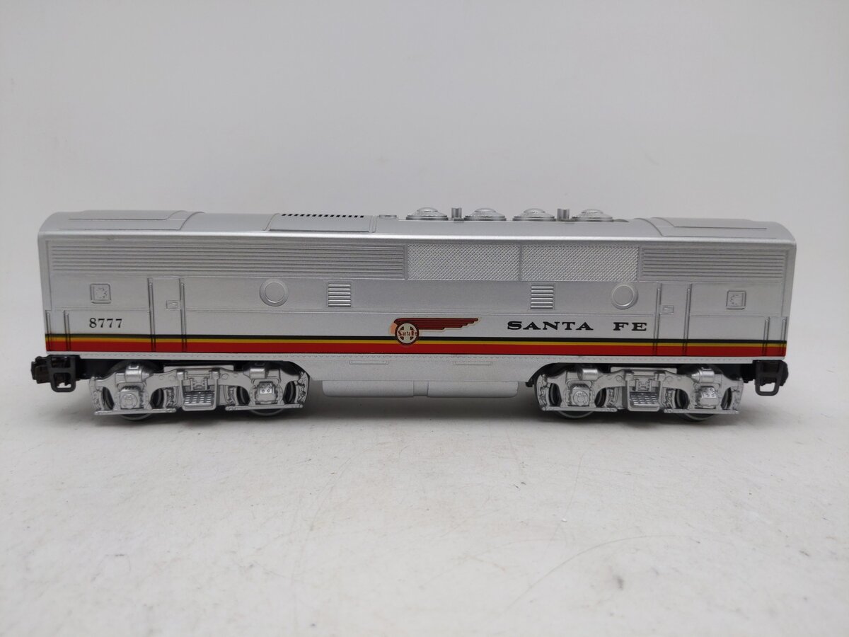 Lionel 6-8777 O Gauge Santa Fe F3 B Unit Non-Powered Diesel Locomotive EX