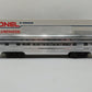 Lionel 6-9578 O Burlington "Silver Gladiola" Aluminum Passenger Car EX/Box