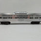 Lionel 6-9579 O Gauge Burlington "Silver Kettle" Aluminum Vista Dome Car EX/Box