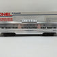 Lionel 6-9579 O Gauge Burlington "Silver Kettle" Aluminum Vista Dome Car EX/Box