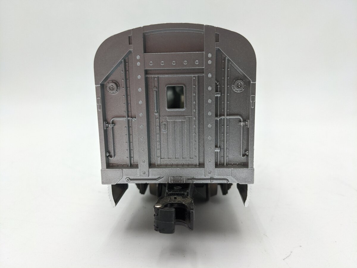 Lionel 6-9579 O Gauge Burlington "Silver Kettle" Aluminum Vista Dome Car EX/Box