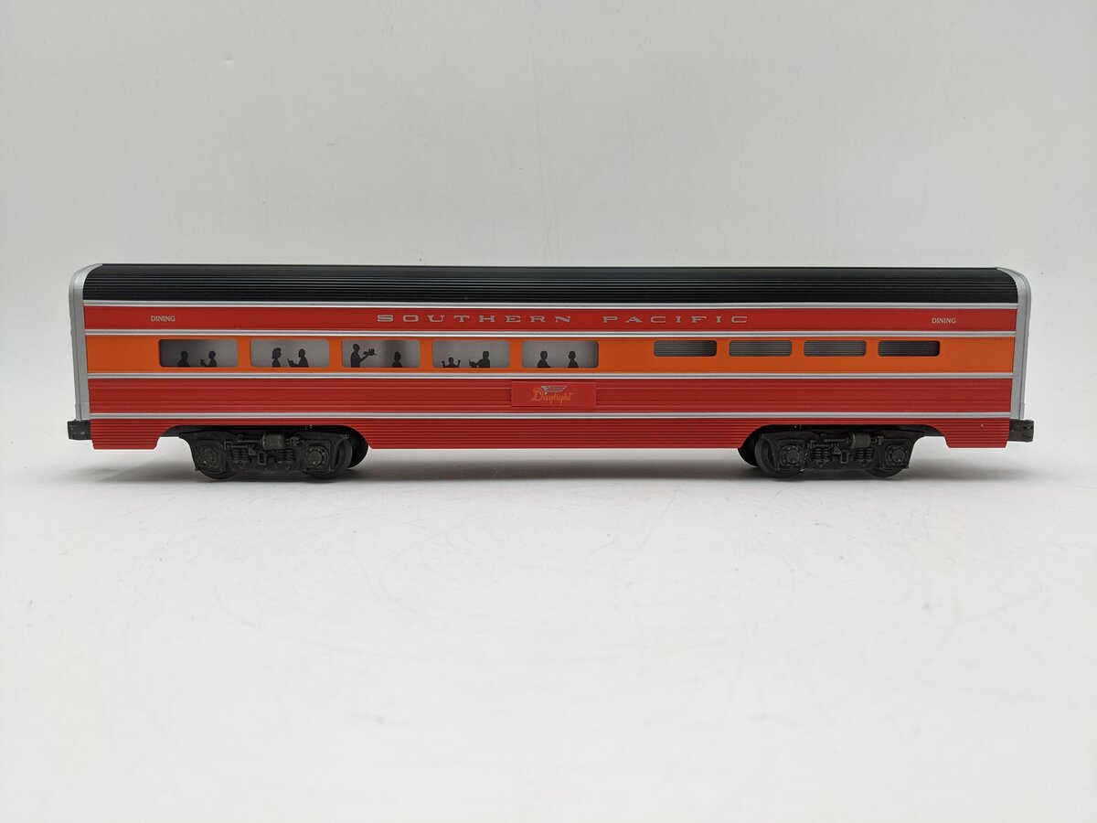 Lionel 6-7204 O Gauge Southern Pacific Daylight Aluminum Dining Car EX/Box