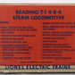 Lionel 6-18006 O Gauge Reading T-1 4-8-4 Steam Locomotive & Tender #2100 EX/Box