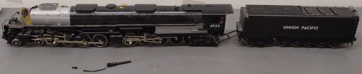 Williams 7001 O BRASS Union Pacific 4-8-8-4 Big Boy Steam Locomotive #4020/Box