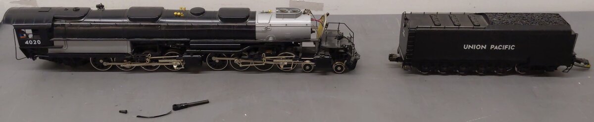Williams 7001 O BRASS Union Pacific 4-8-8-4 Big Boy Steam Locomotive #4020/Box