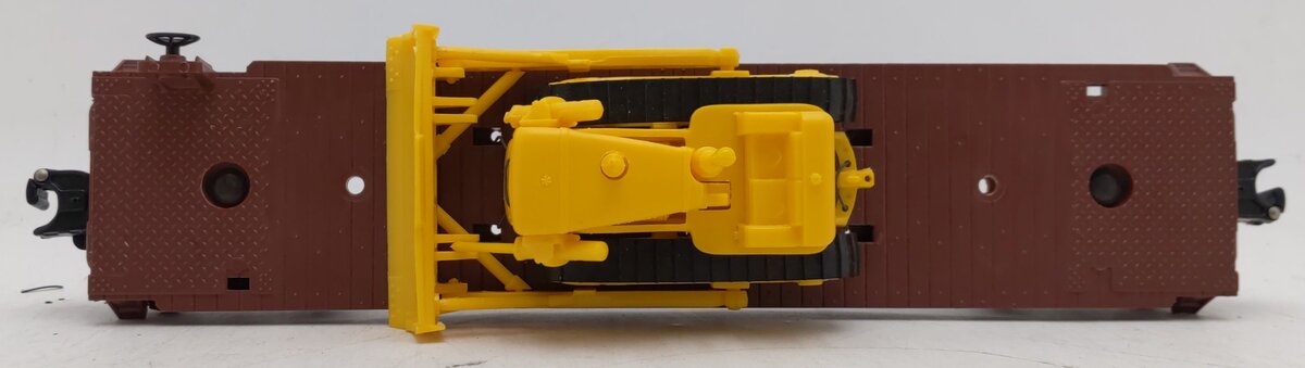 Lionel 6-9121 Louisville & Nashville Flatcar with Dozer EX