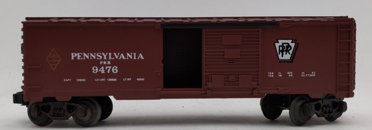 Lionel 6-9476 O Gauge Pennsylvania Railroad Single Door Boxcar #9476 EX