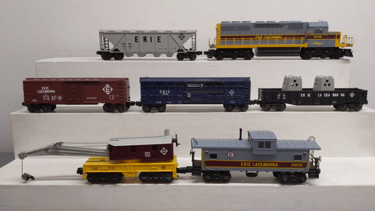 Lionel 6-1451 O Gauge Erie Lackawanna Limited Train Set EX/Box