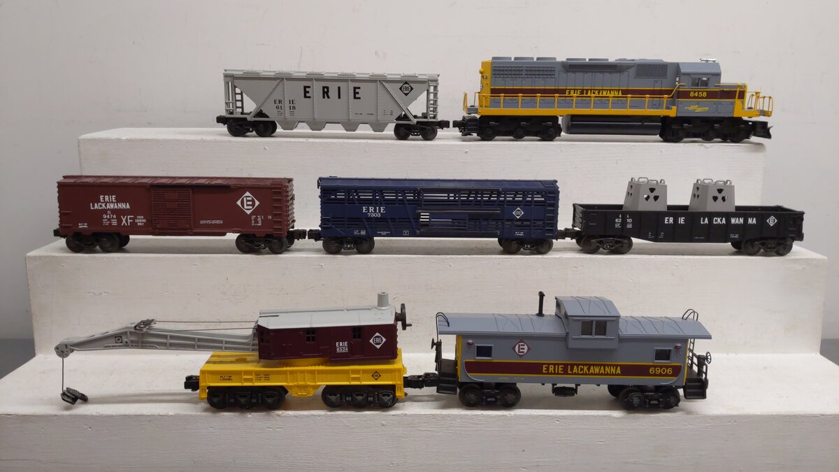 Lionel 6-1451 O Gauge Erie Lackawanna Limited Train Set EX/Box