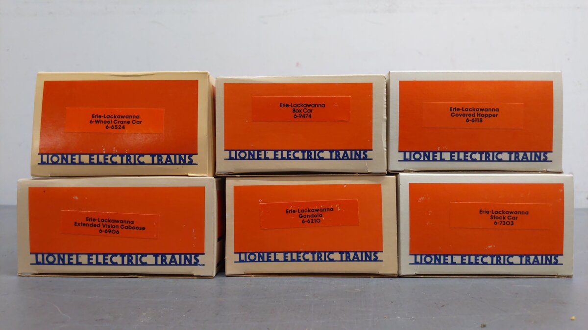Lionel 6-1451 O Gauge Erie Lackawanna Limited Train Set EX/Box