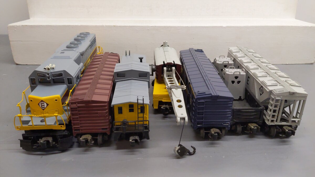 Lionel 6-1451 O Gauge Erie Lackawanna Limited Train Set EX/Box