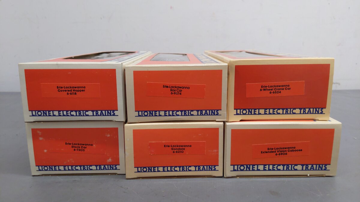 Lionel 6-1451 O Gauge Erie Lackawanna Limited Train Set EX/Box