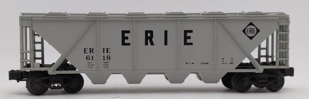 Lionel 6-6118 O Gauge Erie 4-Bay Hopper LN