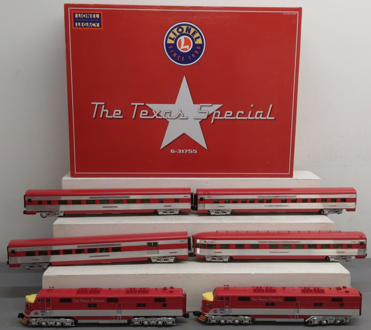 Lionel 6-31755 O Gauge The Texas Special Diesel Train Set EX/Box